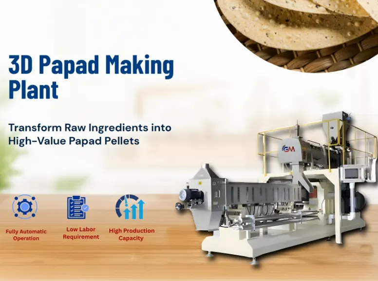 3D Papad Making Plant